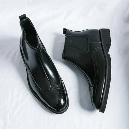 Adrian | Chelsea-Stiefel aus echtem Leder
