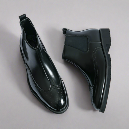 Adrian | Chelsea-Stiefel aus echtem Leder