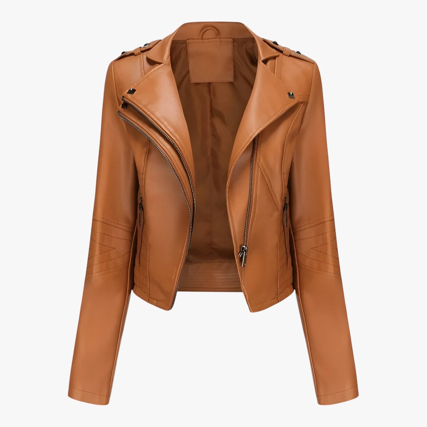 Kurze Lederjacke – Garderobe