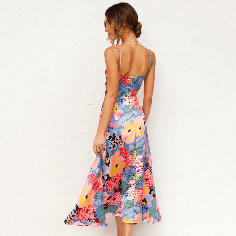 Hazel | Women Wedding Guest floral Maxi dress