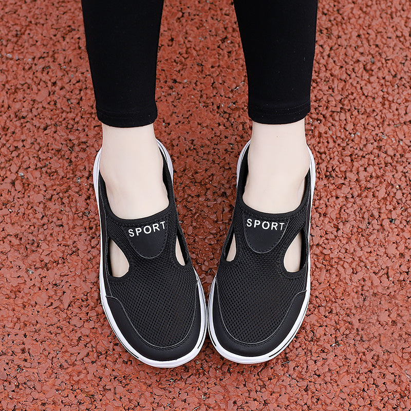 Women’s Orthopaedic Slippers Breathable Mesh Slip On Cushioned Support Comfort Shoes