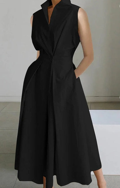 Bolento Nona Kleid Exklusives Urban Dress mit Hemdkragen