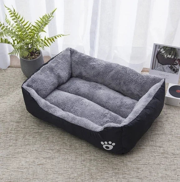 CloudBed - Square Nest Dog Bed – Washable Cotton Pet Sofa Bed for Small, Medium & Large Dogs