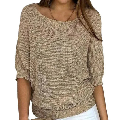 Cuello redondo elegante