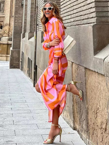 Louisa – Suvine ümbrikkleit elegantse kraega