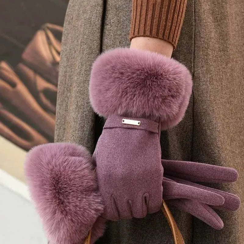 Siberian | Aurora Fur Gloves