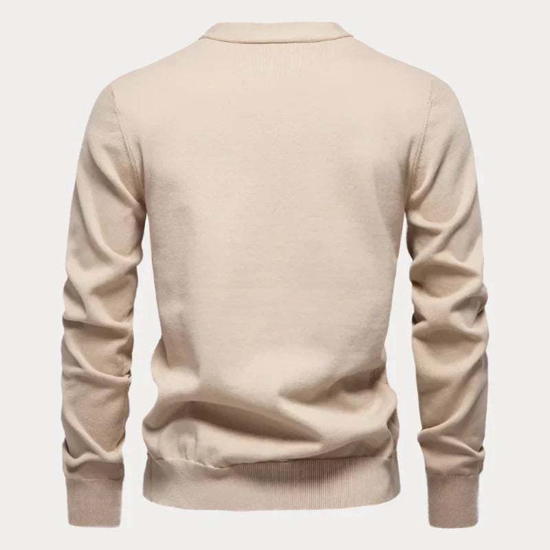 Adrien – Cardigan homme d’hiver col V