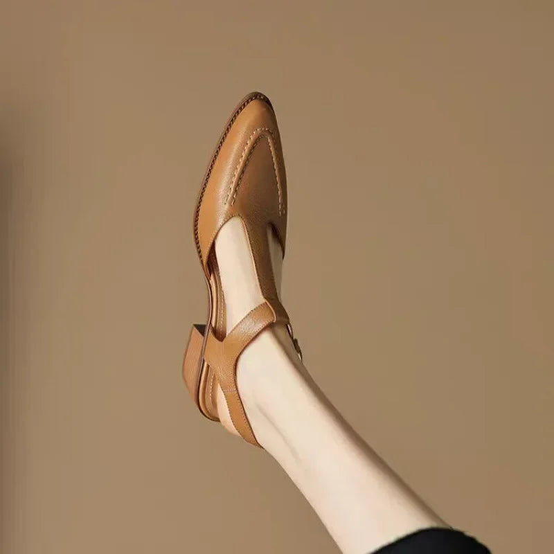 Gianna | Scarpe in Pelle con Fibbia Classica