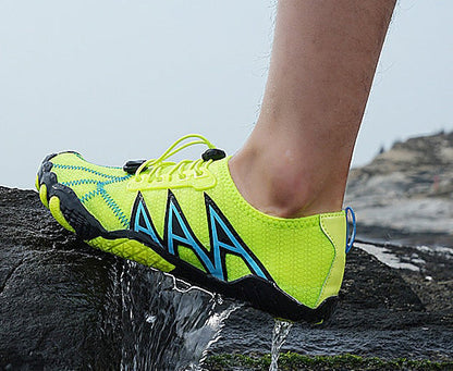 Men's Barefoot Breathable Mesh Lightweight Rubber Walking Shoes