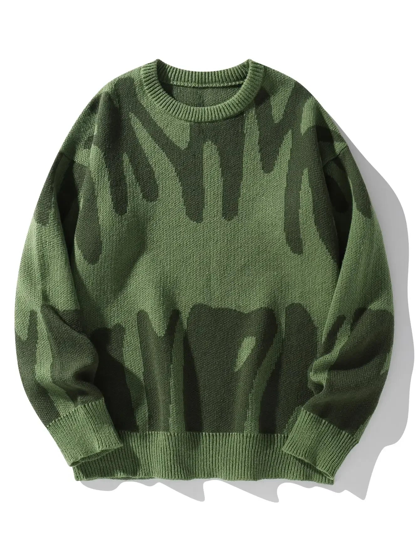 Pullover Sweater Casual Round Neck