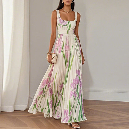 Isla | Elegantes Florales Maxikleid