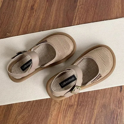 Women's Cushioned Adjustable Sandals Wide Fit
