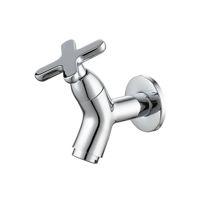 Ottone Flow | Luxe Messing Wandkraan – Modern Design – Koud Water – G1/2" Aansluiting