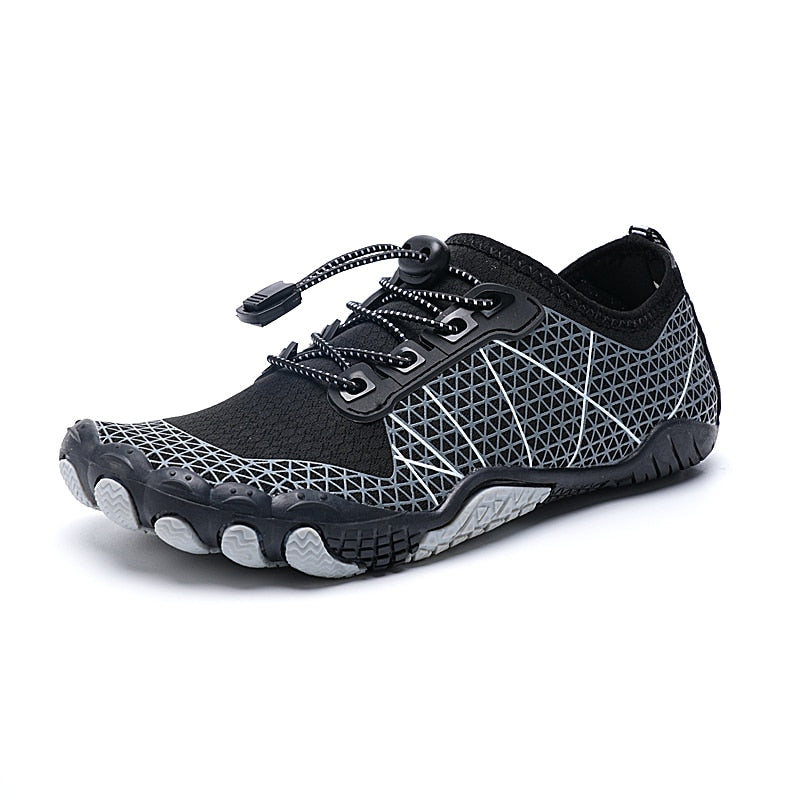 Men's Barefoot Breathable Mesh Lightweight Rubber Walking Shoes