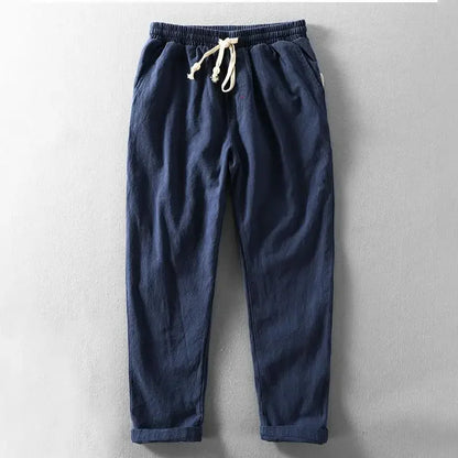 Ultraleichte Atmungsaktive Herren-Leinenhose – Fabio