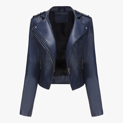 Kurze Lederjacke – Garderobe