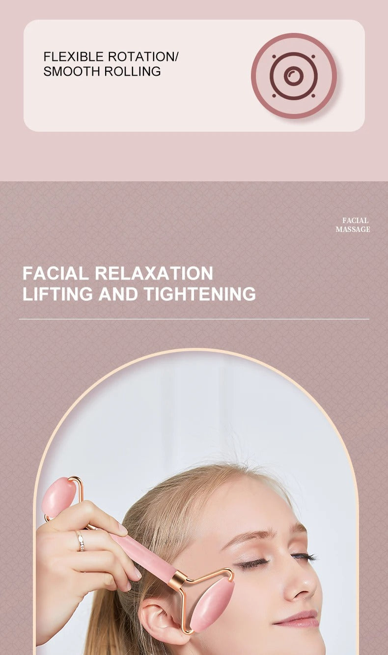 Shiva™ Gezichtsroller Massage Tool van Resin Gezicht Nek Ogen