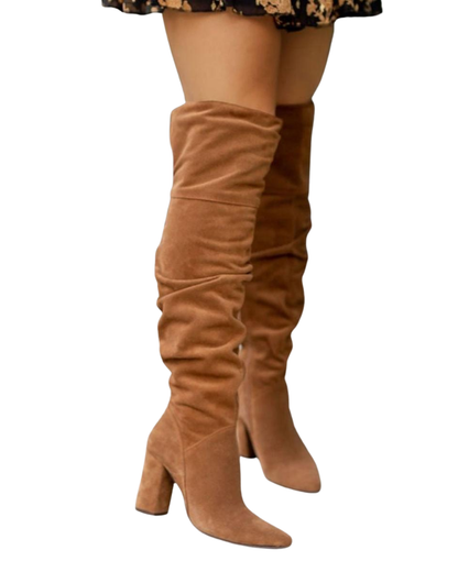 Laila Bottes Hautes Femme à Talons – Bottes Élégantes Longues pour Looks Chic