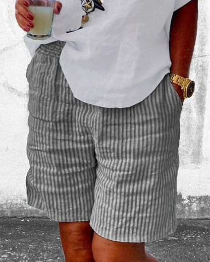 Shorts Dames | Gestreept Design & Comfortabele Pasvorm