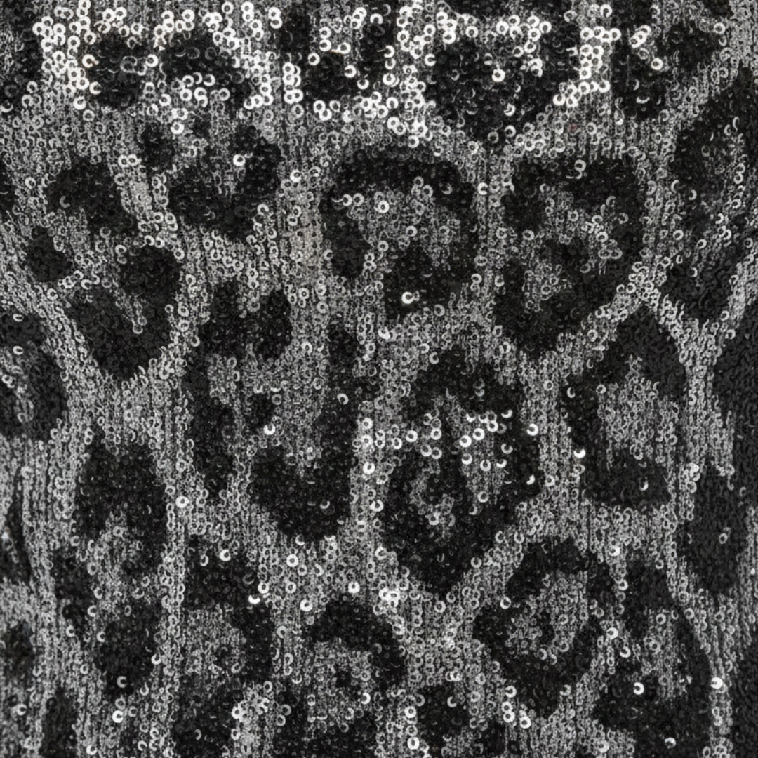 Sienna | Women Crop Top Strapless Leopard Print Rhinestone Detail Fitted Shape