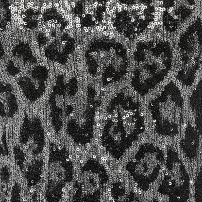 Sienna | Women Crop Top Strapless Leopard Print Rhinestone Detail Fitted Shape