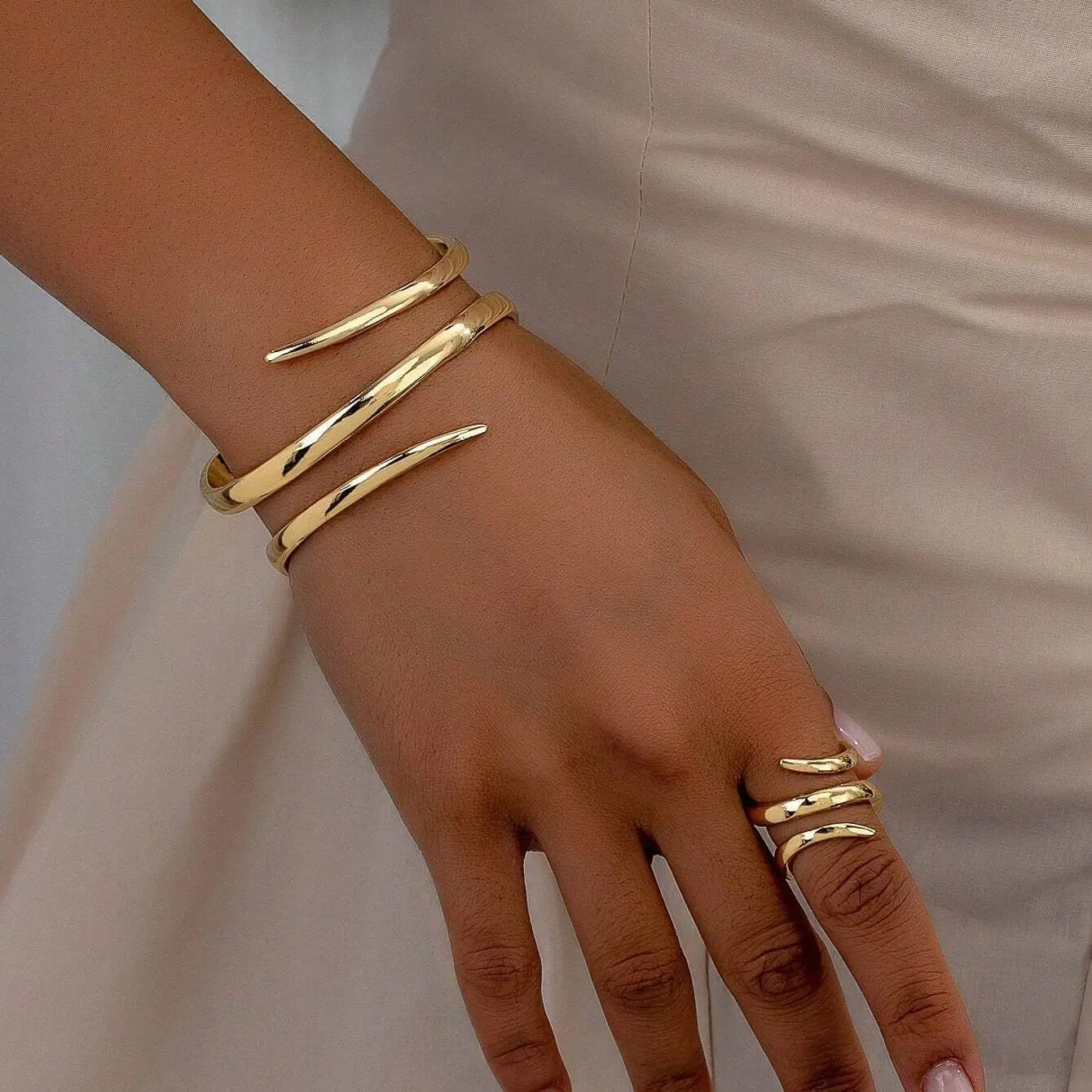 Sieraden set dames | Ketting en armband met minimalistisch design