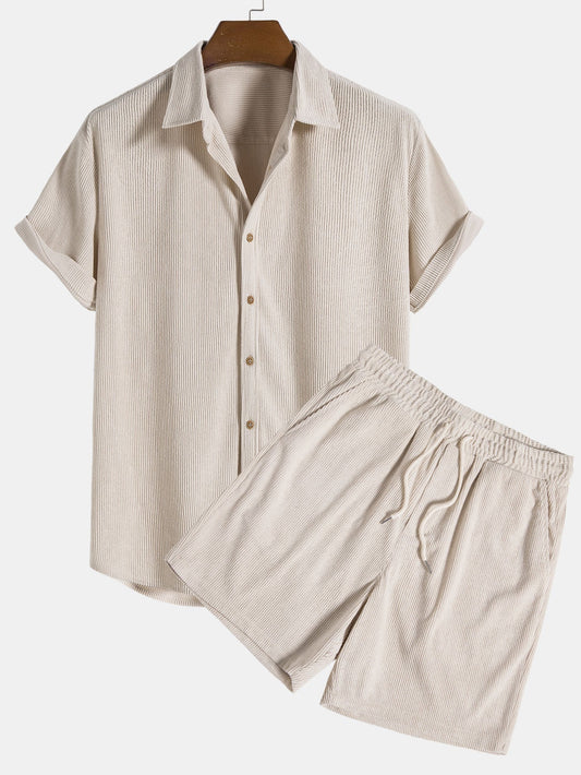 Simon - Men's Summer Outfit with Drawstring