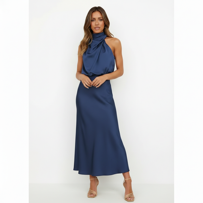 Simona | Women Cocktail Dress With V-Neckline And Flared Skirt | Party Style