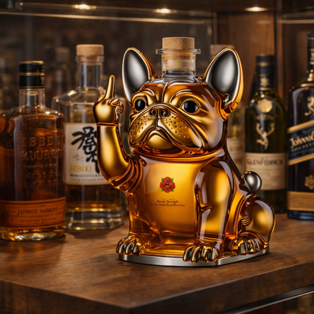 Whisky fľaša - Psia edícia