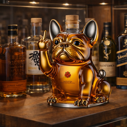 Whisky fľaša - Psia edícia
