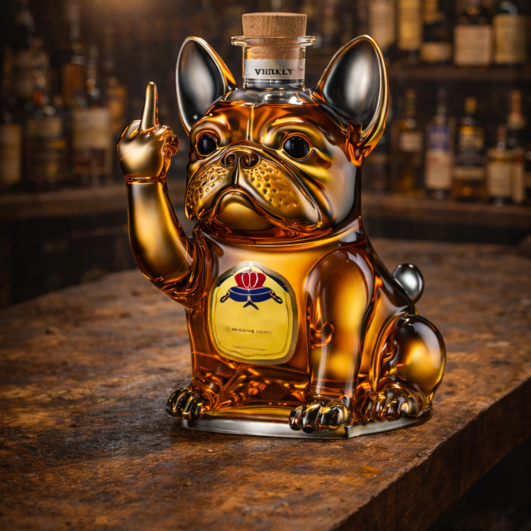 Whisky fľaša - Psia edícia