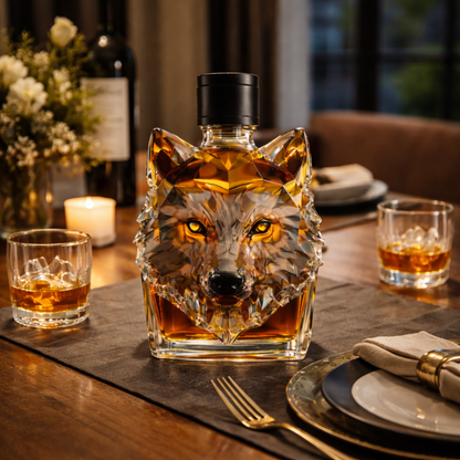 Láhev od Whisky - Vydání Vlka