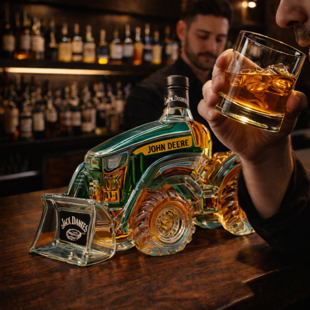 Jack Daniel's Whiskyflaske - Traktorudgave
