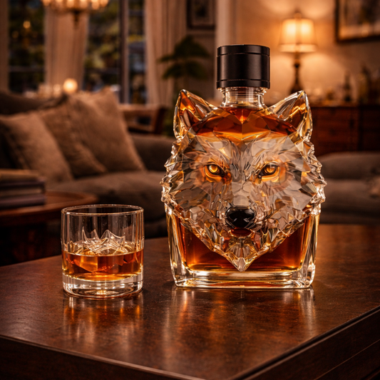 Láhev od Whisky - Vydání Vlka