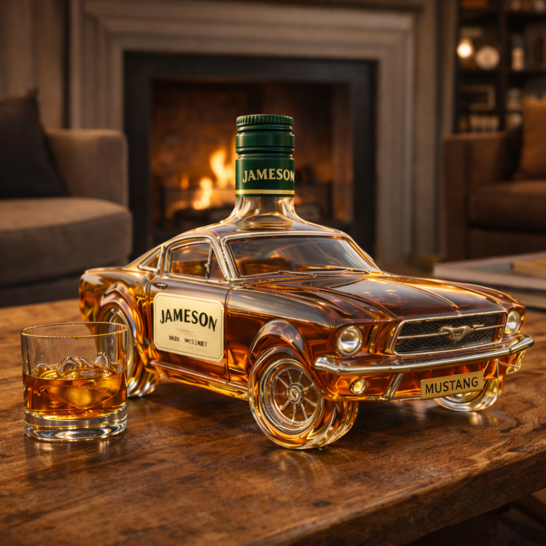 Whisky Üveg - Mustang Kiadás