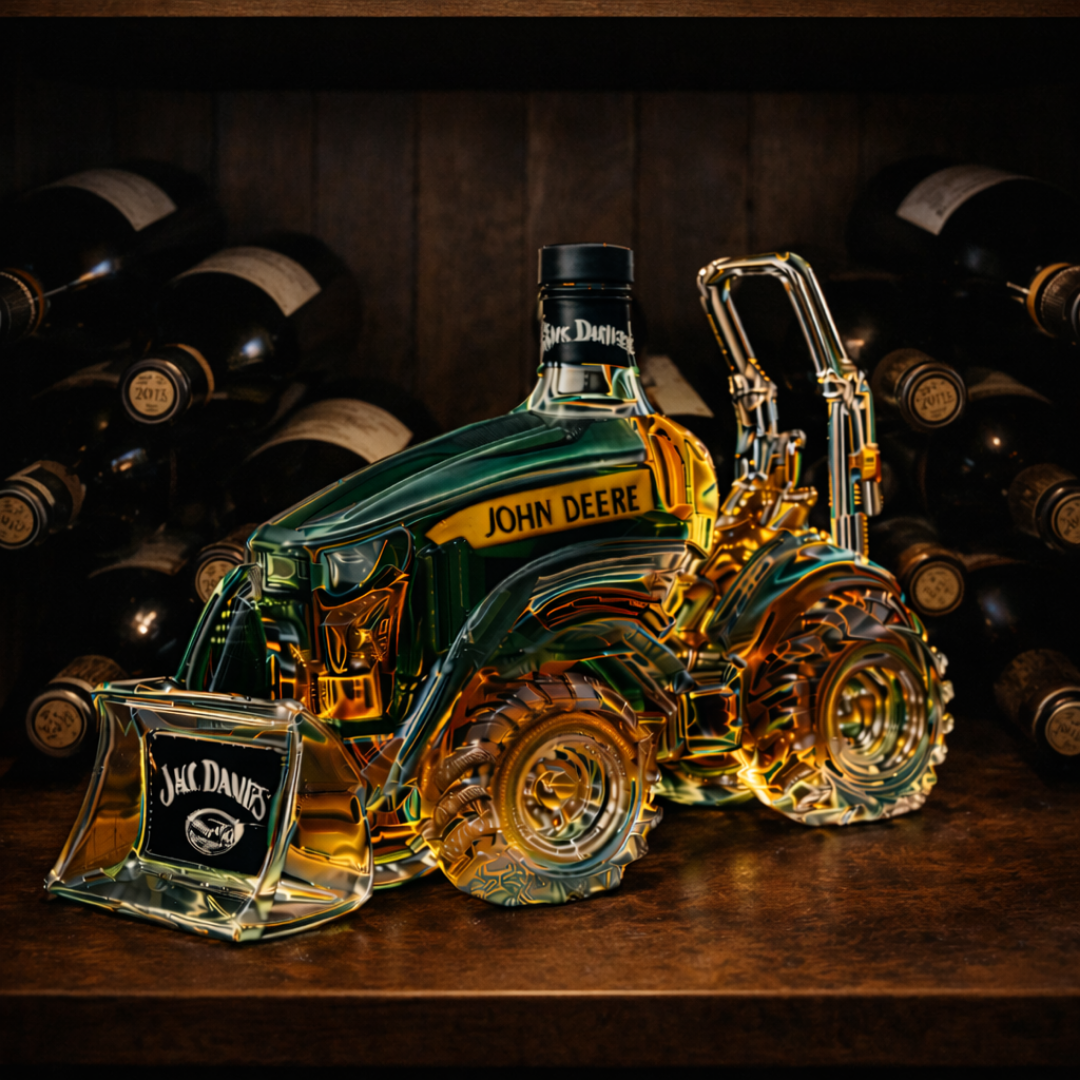 Jack Daniel's Whiskyflaske - Traktorudgave