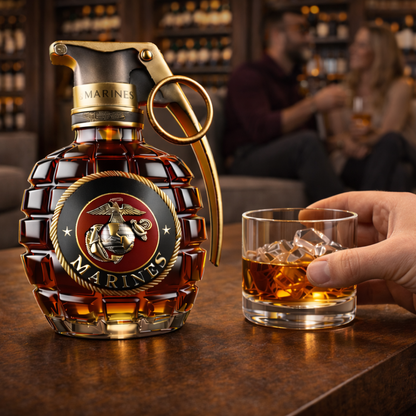 Butelka Whisky - Edycja Granatowa
