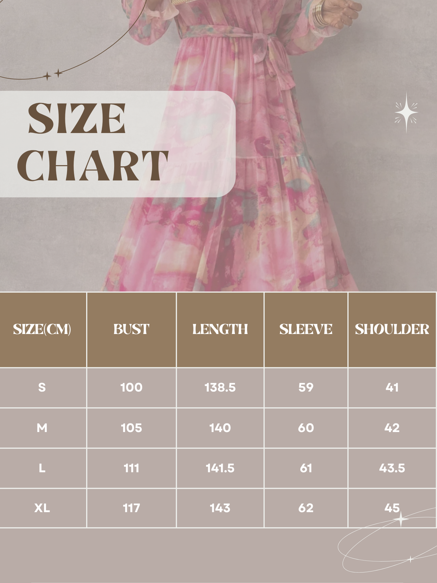 Floral Print Maxi Summer Dress | Long Sleeves
