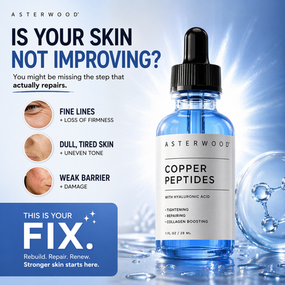 Asterwood Copper Peptides GHK-Cu FIRMING SERUM