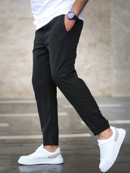 Slim-Fit Stretch-Freizeithose für Herren 4