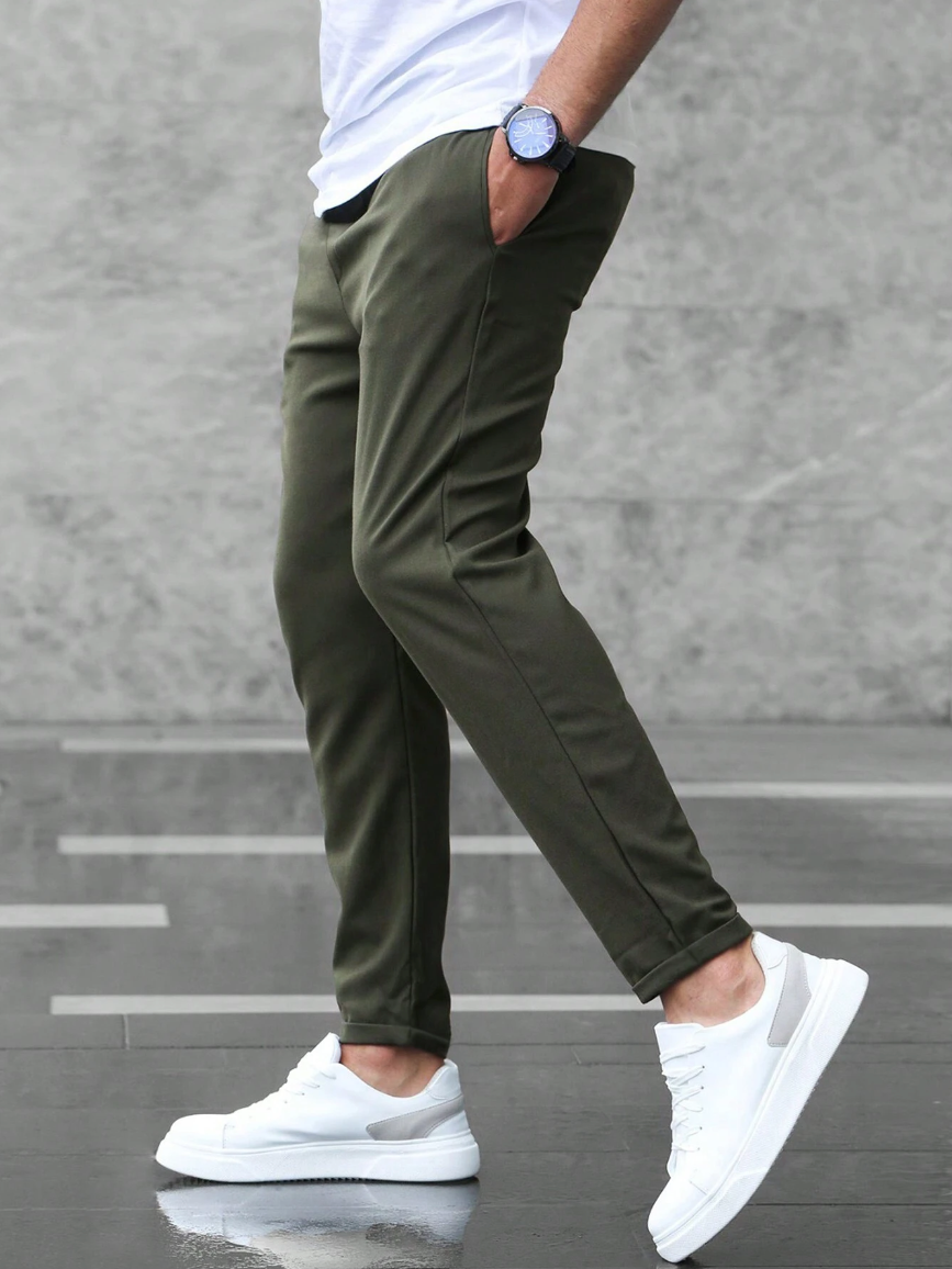 Slim-Fit Stretch-Freizeithose für Herren 7