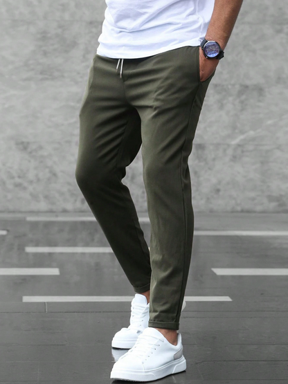Slim-Fit Stretch-Freizeithose für Herren 8