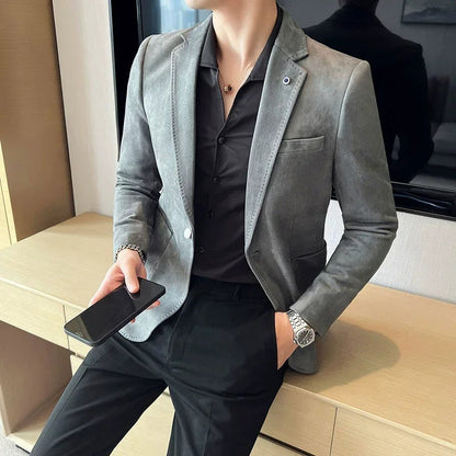 Slim Fit Blazer Herren