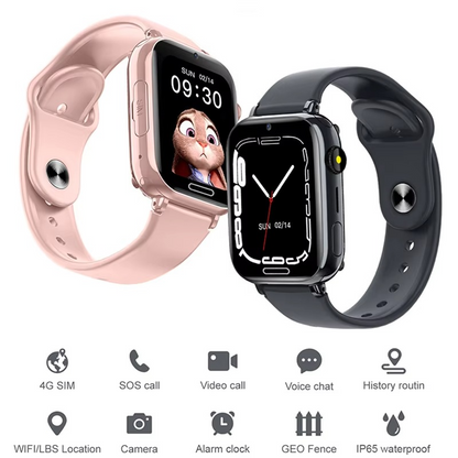 Børne Smartwatch med GPS & Videoopkald - Sikkerhed i Fokus