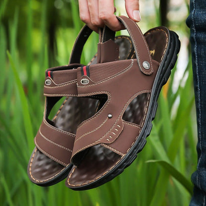 Slippers heren | Comfortabele sandalen met open teen