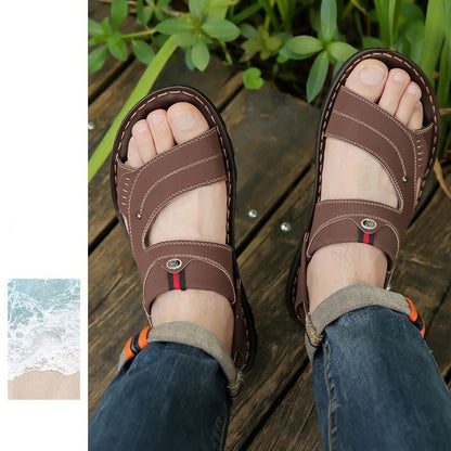 Slippers heren | Comfortabele sandalen met open teen