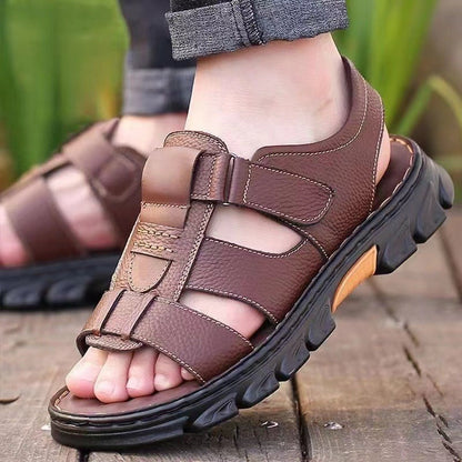 Slippers heren | Comfortabele sandalen met open teen