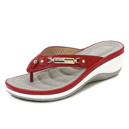 Slippers heren | Comfortabele slippers met brede band