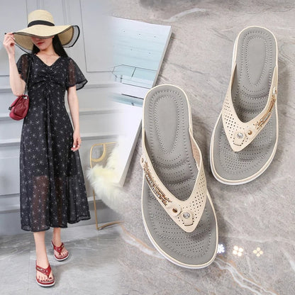 Slippers heren | Comfortabele slippers met brede band