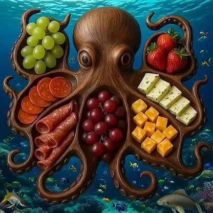 Snackplatte | Servierbrett aus Massivholz | In Tierform | NaturKueche